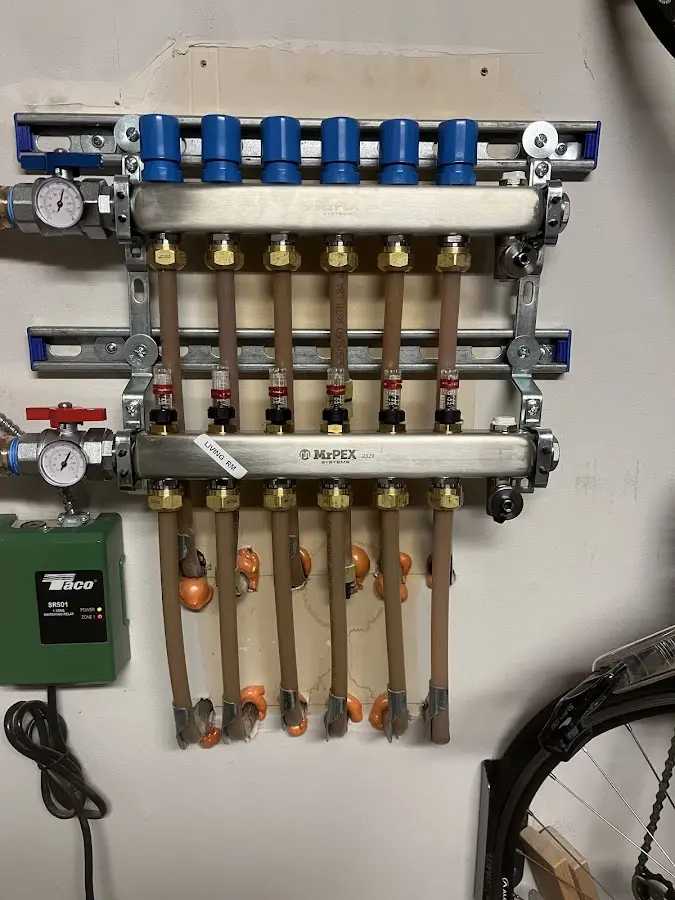 Plumber performing Gas Leak Detection at a residential property in Dover